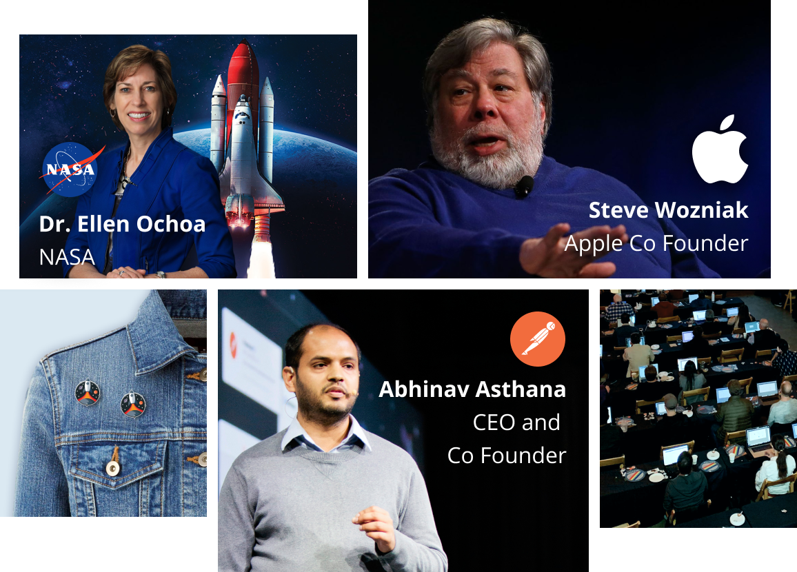 Postman Galaxy highlights with Dr Ellen Ochoa, Steve Wozniak and Abhinav Asthana.
