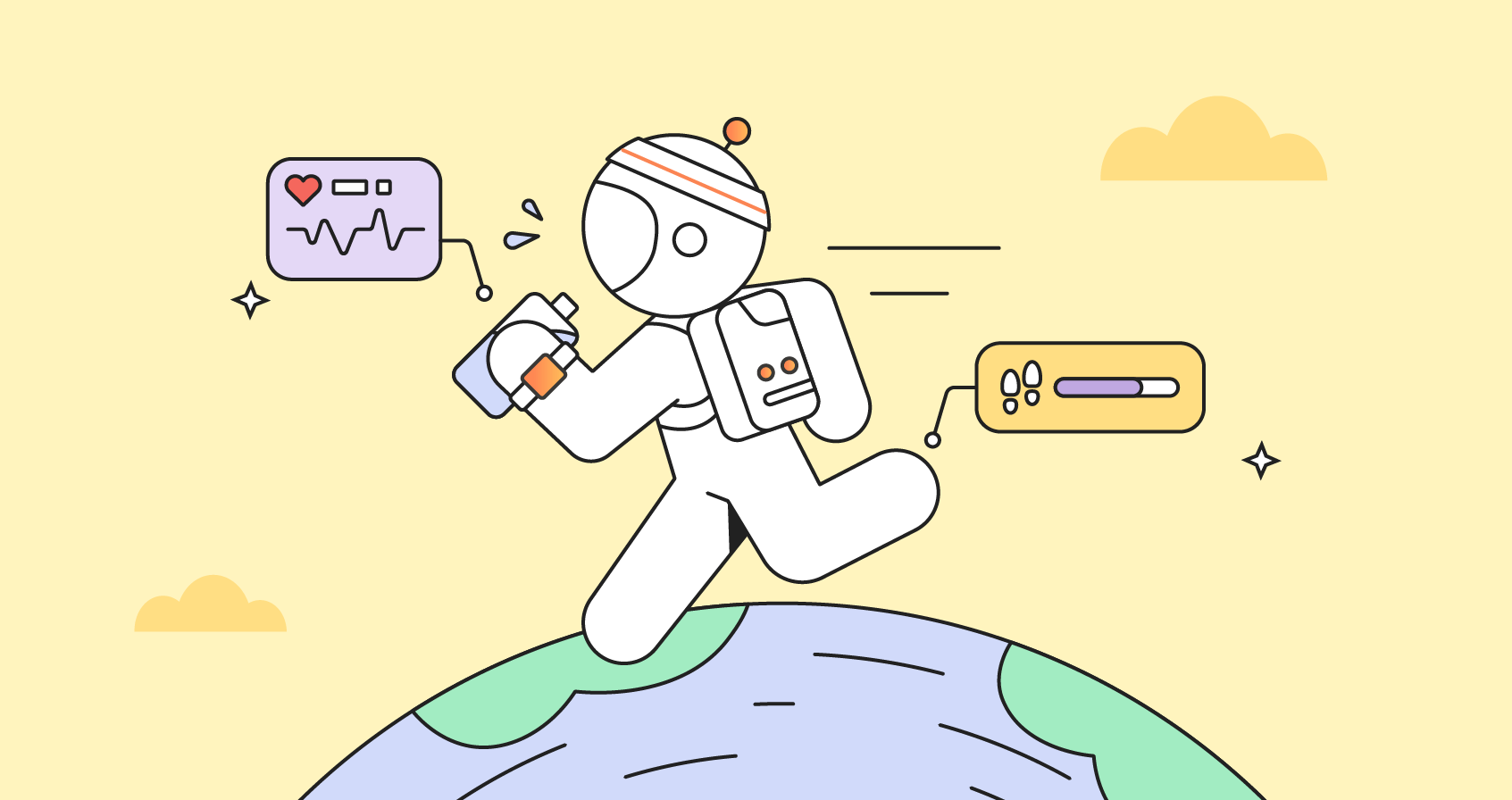 Healthcare at your fingertips: essential APIs for World Health Day. Illustration.